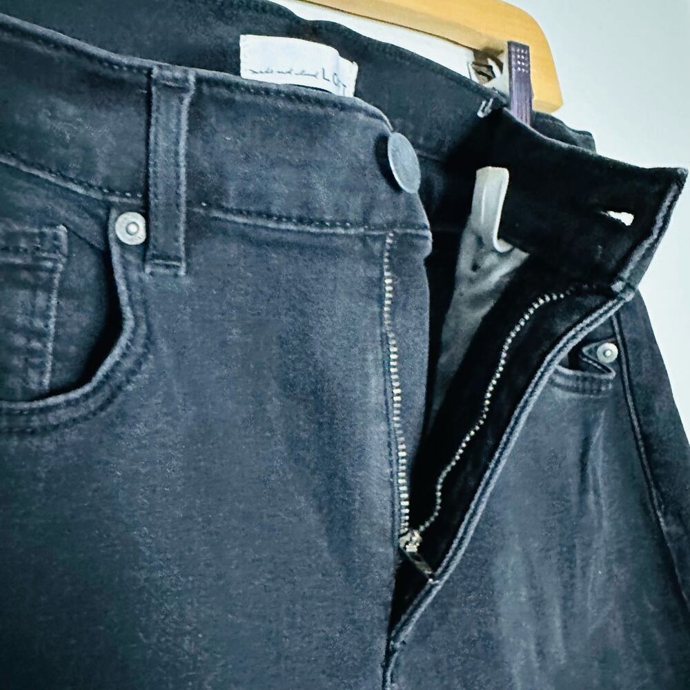 Made and Loved LOFT Women’s Black Ultra Skinny Denim Jeans Size 29 - Picture 4 of 9